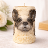 Bougie Bouledogue Français Personnalisable en Cire de Soja | Aleks Senses