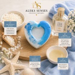 Fondant parfumé Brise Marine | Cire végétale & Parfum de Grasse | Aleks Senses