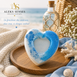 Fondant parfumé Brise Marine | Cire végétale & Parfum de Grasse | Aleks Senses