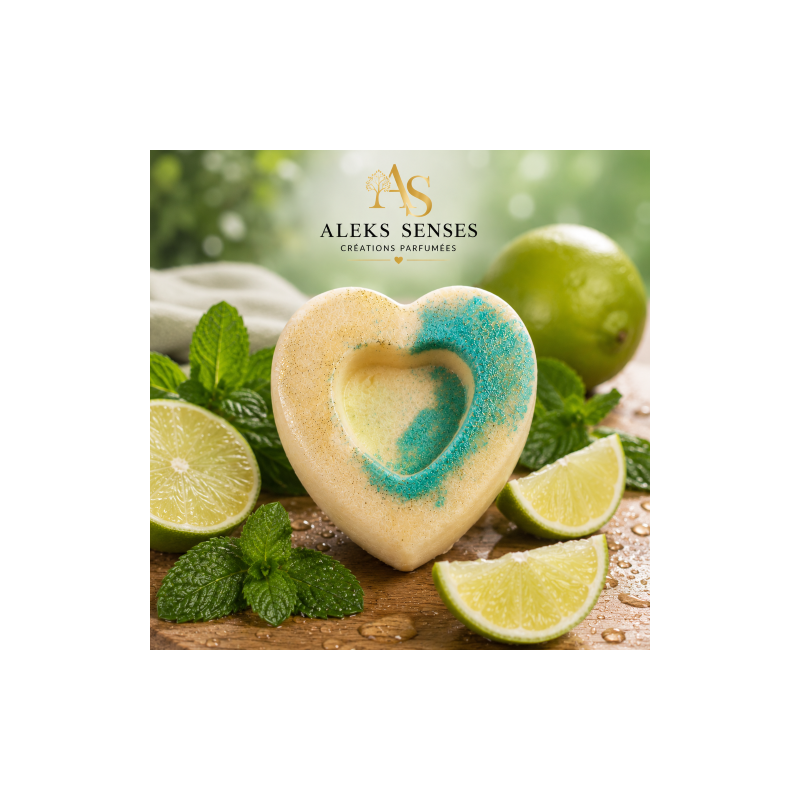 Fondant Parfumé Mojito – Fraîcheur d'Été Artisanale