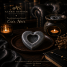 Fondant parfumé Cuir Noir | Cire végétale & Parfum de Grasse | Aleks Senses