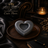 Fondant parfumé Cuir Noir | Cire végétale & Parfum de Grasse | Aleks Senses