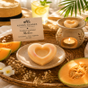 Fondant parfumé Melon | Cire végétale & Parfum de Grasse | Aleks Senses