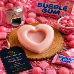 Fondant parfumé Bubble Gum | Cire végétale & Parfum de Grasse | Aleks Senses