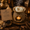 Fondant parfumé Encens Indien | Cire végétale & Parfum de Grasse | Aleks Senses