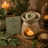 Fondant parfumé Sauge | Cire végétale & Parfum de Grasse | Aleks Senses