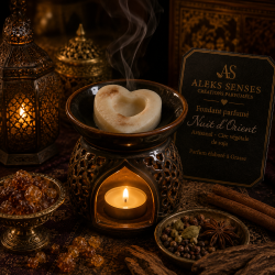 Fondant parfumé Nuit d'Orient | Cire végétale & Parfum de Grasse | Aleks Senses