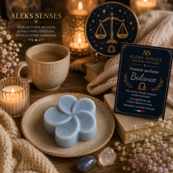 Fondant parfumé Balance | Cire végétale & Parfum de Grasse | Aleks Senses