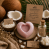Fondant parfumé Noix de Coco | Cire végétale & Parfum de Grasse | Aleks Senses