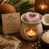 Fondant parfumé Noix de Coco | Cire végétale & Parfum de Grasse | Aleks Senses