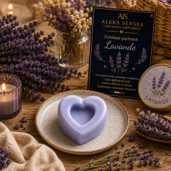 Fondant parfumé Lavande | Cire végétale & Parfum de Grasse | Aleks Senses