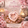 Fondant parfumé Fleur de Sakura | Cire végétale & Parfum de Grasse | Aleks Senses