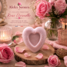 Fondant parfumé Rose Éternelle | Cire végétale & Parfum de Grasse | Aleks Senses