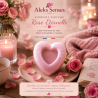 Fondant parfumé Rose Éternelle | Cire végétale & Parfum de Grasse | Aleks Senses