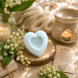 Fondant parfumé Muguet | Cire végétale & Parfum de Grasse | Aleks Senses