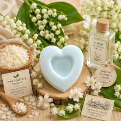 Fondant parfumé Muguet | Cire végétale & Parfum de Grasse | Aleks Senses