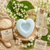 Fondant parfumé Muguet | Cire végétale & Parfum de Grasse | Aleks Senses