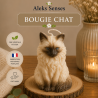 Bougie Chat Personnalisable en Cire de Soja | Aleks Senses