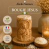 Bougie Jésus Personnalisable en Cire de Soja | Aleks Senses