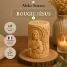 Bougie Jésus Personnalisable en Cire de Soja | Aleks Senses
