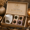 Coffret Élégance | Brûle-parfum & 4 fondants parfumés | Aleks Senses