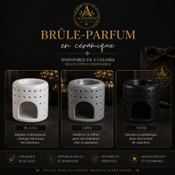 Coffret Prestige | Brûle-parfum, 10 fondants & suspension | Aleks Senses