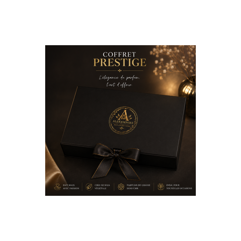 Coffret Prestige | Brûle-parfum, 10 fondants & suspension | Aleks Senses