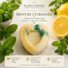 Fondant parfumé Menthe Citronnée | Fondant artisanal frais aux agrumes | Aleks Senses