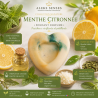 Fondant parfumé Menthe Citronnée | Fondant artisanal frais aux agrumes | Aleks Senses