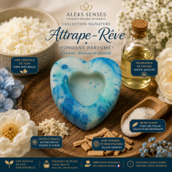 Fondant parfumé Attrape-Rêve | Fondant artisanal floral et musqué | Aleks Senses