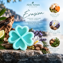 Fondant parfumé Évasion | Aleks Senses Signature