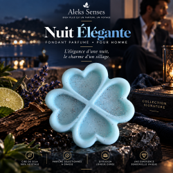 Fondant parfumé Nuit Élégante | Fondant artisanal boisé et épicé | Aleks Senses