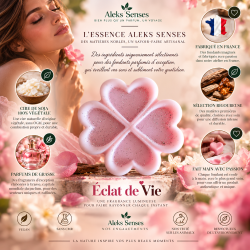 Fondant parfumé Éclat de Vie | Fondant artisanal floral gourmand | Aleks Senses