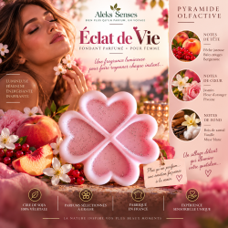 Fondant parfumé Éclat de Vie | Fondant artisanal floral gourmand | Aleks Senses