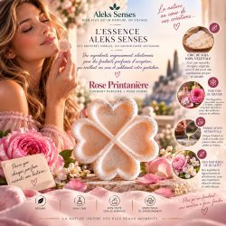 Fondant parfumé Rosée Printanière | Fondant artisanal floral et fruité | Aleks Senses