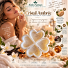 Fondant parfumé Cristal Ambré | Fondant artisanal ambré et boisé | Aleks Senses