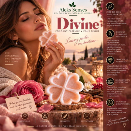 Fondant parfumé Divine | Aleks Senses Signature