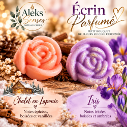 Petit bouquet de fleurs en cire parfumée | Aleks Senses