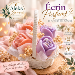 Petit bouquet de fleurs en cire parfumée | Aleks Senses