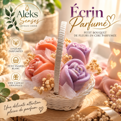 Petit bouquet de fleurs en cire parfumée | Aleks Senses