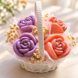 Petit bouquet de fleurs en cire parfumée | Aleks Senses